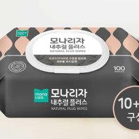 모나리자 땡큐 물티슈 넉넉한100매 캡형 무료배송 7단계정제수