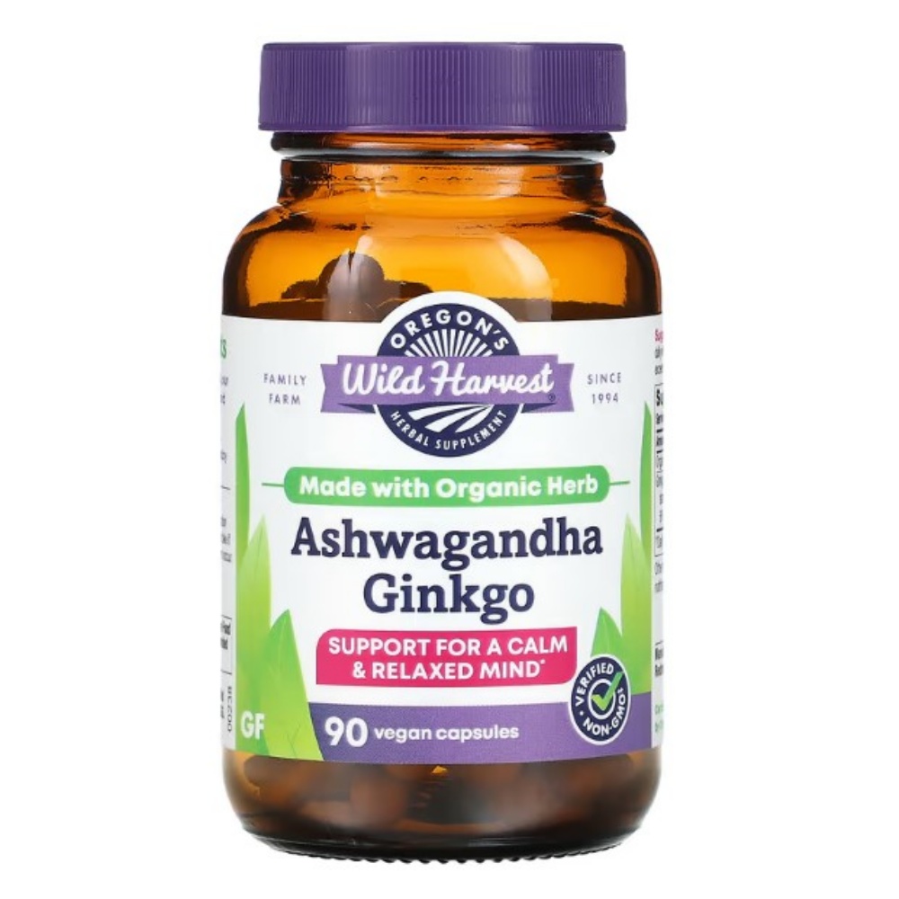 오레곤스와일드하베스트 x <b>아슈와간다 징코</b> 90정