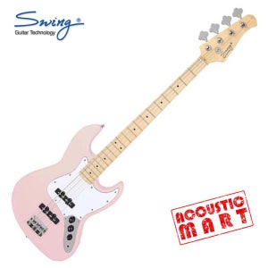 스윙 베이스기타 재즈킹 Jazz King Pink(Maplewood)