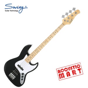 스윙 베이스기타 재즈킹 Jazz King Black(Maplewood)