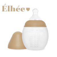 Elhee 프랑스 프리미엄 엘리 실리콘젖병 240ml(Oats)+M꼭지(배앓이 젖병)