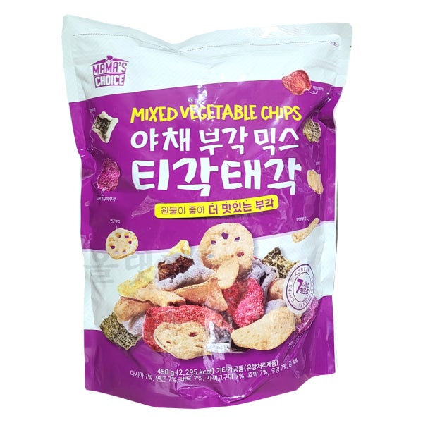 티각태각 야채부각믹스 마마스초이스 450g [코스트코]