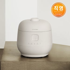 쿠첸 브레인 풀스텐 듀얼프레셔 10인용 IH전기압력밥솥 화이트 CRH-TWS1010W