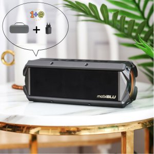 모비블루 사운드비트B4 블루투스스피커 휴대용스피커 테이블형 블랙 60W
