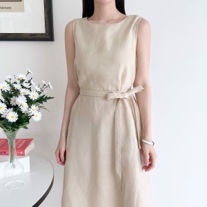 여름원피스 캐주얼원피스 민소매 나시 마원피스 자체제작 서이너이 휴양지룩