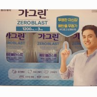 가그린 제로 블라스트 1200ml 3입