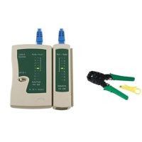 전문가용 네트워크 LAN 케이블테스터 RJ45 RJ11 Cat5 크림퍼