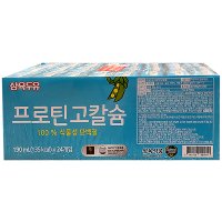 삼육 프로틴 고칼슘 두유 190ml X 24입