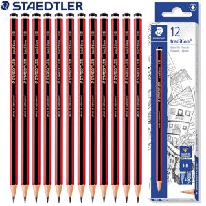스테들러 트레디션 110 연필 HB 1타 12자루 200x48x17mm 75g