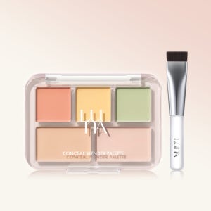 [슈퍼적립](NEW컬러추가) 루나 컨실 블렌더 팔레트 6g (+미니 모공 브러쉬)