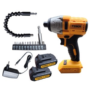 타이거 18V 충전 임팩 드라이버 CID1801B 2A 배터리2