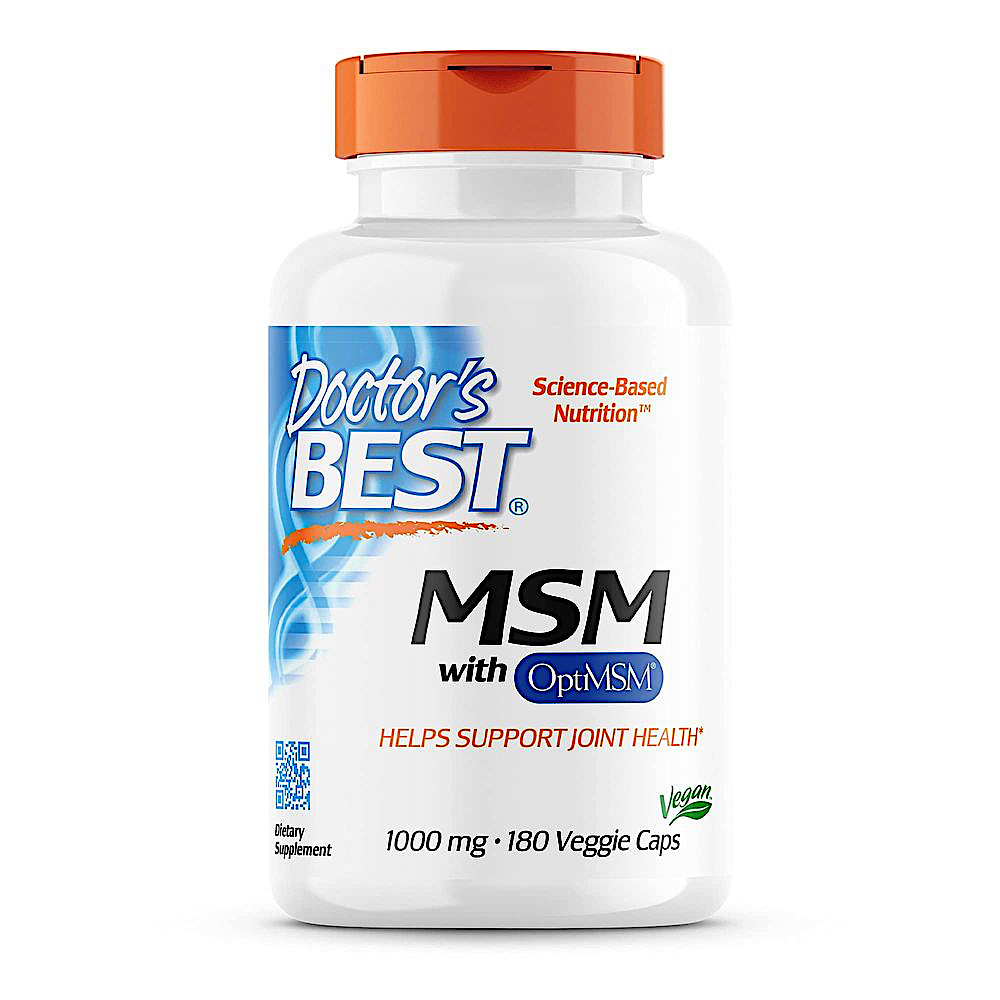 닥터스베스트 <b>MSM with OptiMSM 1000mg</b> 180정