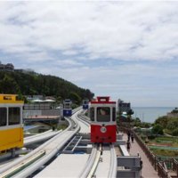 한국 부산필수여행지 당일투어｜인기 청사포 블루라인 스카이캡슐 & 해변열차 포함ㅣ 죽성성당 + 해동용궁사 or 감천문화마을 + 송도케이블카