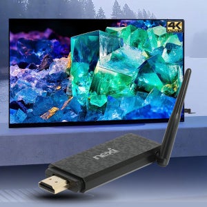 듀얼밴드 4K 무선 MHL 동글 미라캐스트 스마트폰 넷플릭스 미러링 TV 연결 HDMI