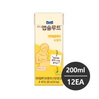 매일유업 맘스 앱솔루트 식이섬유주스 오렌지 200ml 12팩