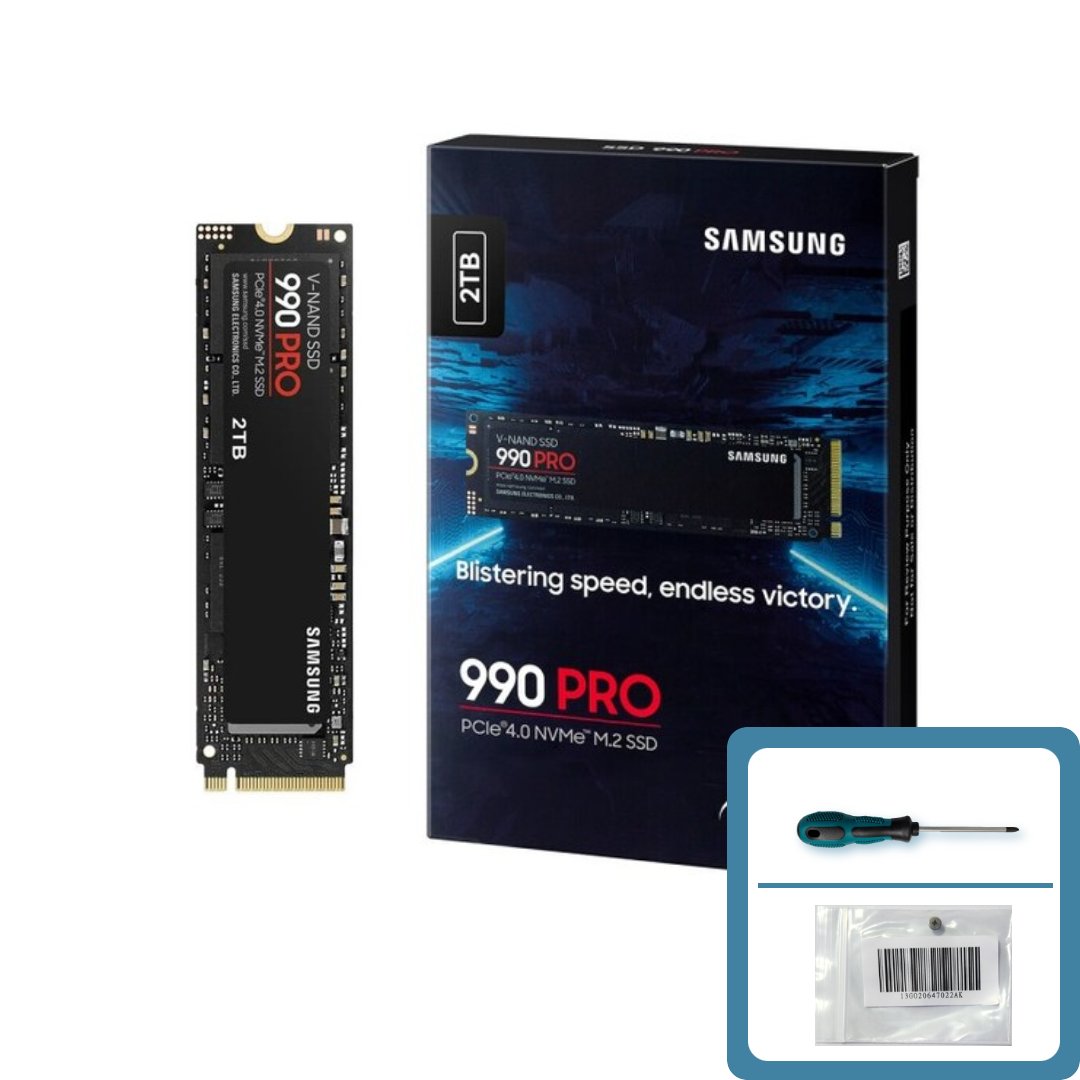 삼성전자 정품 990 Pro M 2 2TB SSD PCIe 4.0 2테라 노트북 데스크탑용