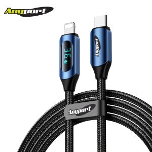 애니포트 AP-CTAD36W 1.2M C TO 8핀 PD 36W 디스플레이 고속충전케이블