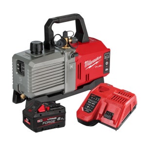 밀워키 M18 FVP5-801 충전 진공펌프 18V 8.0Ah 포지 배터리 1개 세트