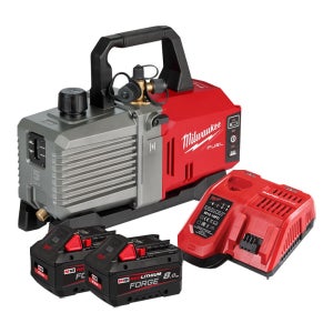 밀워키 M18 FVP5-802 충전 진공펌프 18V 8.0Ah 포지 배터리 2개 세트