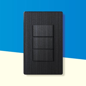 DS이엘씨 콘센트 매입 매립 동서 D4 올블랙 3구 스위치