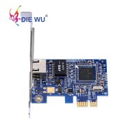 DIEWU 보드콤 BCM5751 PCI-E 데스크탑 1 기가비트 기리 이더넷 네트워크 카드 어댑터 RJ45 NIC 10 100 1000M LAN ESXi5.5 지원