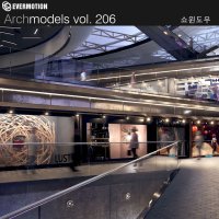 에버모션 Archmodels Vol 206 쇼윈도우 3D모델링