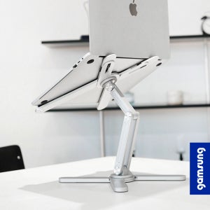 감성공장 엑스스탠드 노트북 거치대 맥북 그램 휴대용 접이식 스탠드 받침대 360도회전