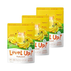 레벨업 바나나 우유 풍미 성장기 서포트 음료 [ 칼슘 철분 ] 비타브리드 90잔분