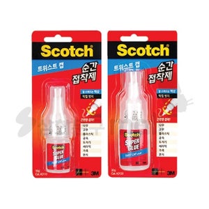 3M 본드 순간접착제 AD120 20g 트위스트형 Liq 20g