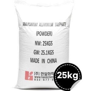 FNC 명반(백반) 25kg (덩어리 가루형 선택) , 염색 캠핑용