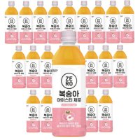 맥널티 복숭아 아이스티 제로 500ml 24개입