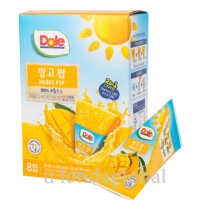 Dole 돌 망고 팝 얼려먹는 과일 주스 62ml 32개입