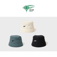 BEAMS GOLF 빔즈 골프 퀼트 버킷 모자