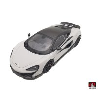 LCD 멕라렌 600LT 화이트 1:18 다이캐스트 모형 자동차