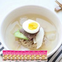 꿩육수 국산 면마을 사골 냉면 육수 국물 맛집 350g 10개 30개