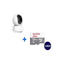 티피링크 Tapo TC71 + 샌디스크 128GB 회전형 스마트 홈 Wi-Fi 3MP 카메라