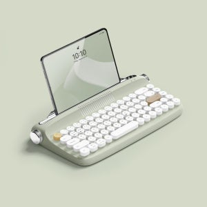 엑토 레트로2 미니 블루투스 멀티페어링 텐키리스 타자기 키보드 B307