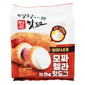 명랑 모짜렐라 핫도그 850g (85g x 10개입)/아이스박스+아이스팩