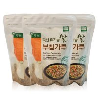 친환경 마음밭 유기농 쌀 부침가루 300g x 3개