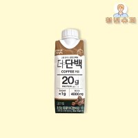 더단백 마시는 프로틴 단백질 음료 250ml 커피맛 다이어트 보충제