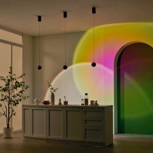 LED 선셋 오로라 인테리어조명(팬던트타입)