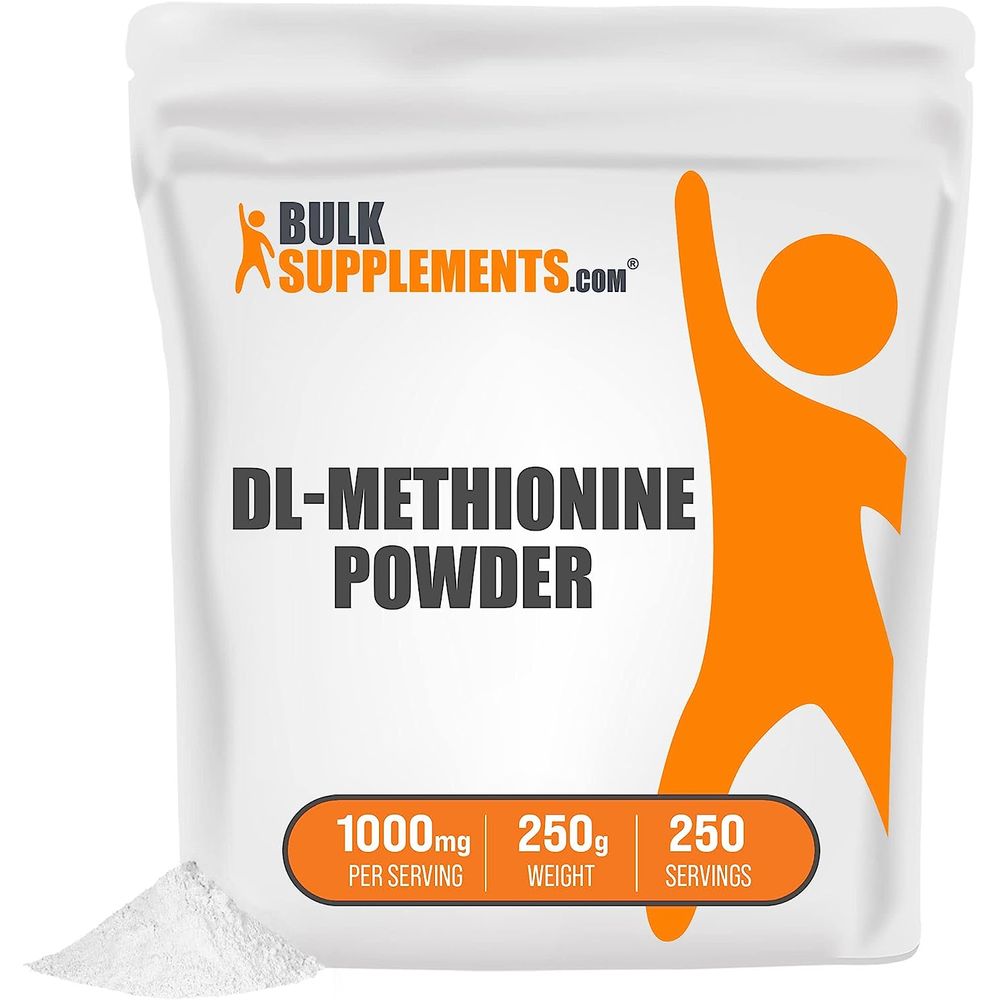 벌크서플먼트 <b>DL</b> <b>메티오닌</b> 메치오닌 1000mg 파우더 분말 가루 250g