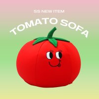 수심 Tomato Sofa 토마토 소파 빈백 1인용 쿠션 푹신한 거실 유니크