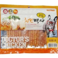 뉴트리오 치킨박사 안심쌀스틱 300g 강아지 대용량 간식