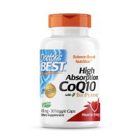 닥터스베스트 하이 앱솔션 코큐텐 CoQ10 바이오페린 100mg 30베지캡슐