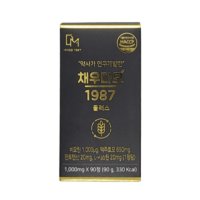 채우다모 1987 플러스 맥주효모 비오틴 판토텐산 1000mg x 90정 (3개월분)