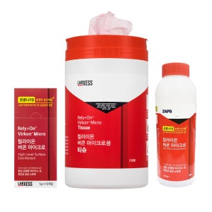 릴라이온버콘마이크로 1팩(5g 10개)+원통형 100매티슈+희석용기 코로나 살균소독제