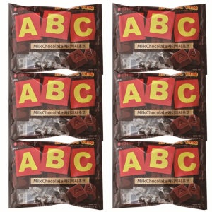 롯데 ABC 초코렛 72g 6봉 (432g)