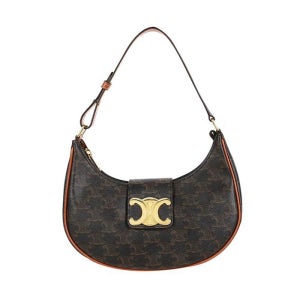 셀린느 114492BZJ 04LU 아바 트리오페 캔버스 숄더백