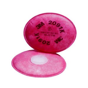 3M 특급 방독마스크 방진필터 2091K 낱개단위